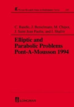 Elliptic and Parabolic Problems - Bandle, C.; Chipot, Michel; Bemelmans, Josef