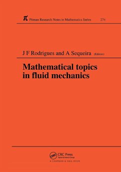 Mathematical Topics in Fluid Mechanics - Rodrigues, Jose Francisco; Sequeira, Adelia