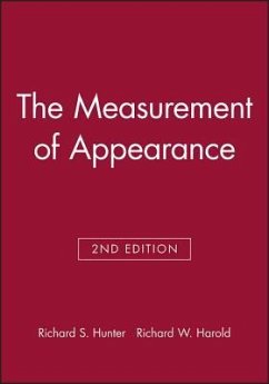 The Measurement of Appearance - Hunter, Richard S; Harold, Richard W