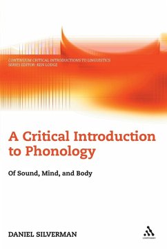 Cover A Critical Introduction to Phonology