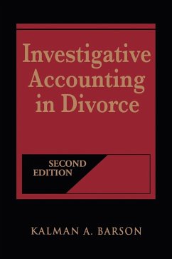 Investigative Accounting in Divorce - Barson, Kalman A