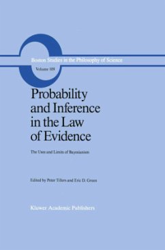 Probability and Inference in the Law of Evidence - Tillers, P. / Green, E. (Hgg.)