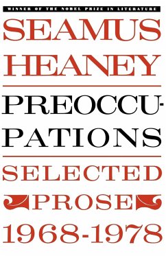 Preoccupations - Heaney, Seamus