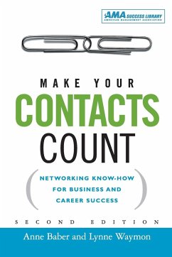 Make Your Contacts Count - Baber, Anne