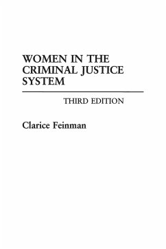 Women in the Criminal Justice System - Feinman, Clarice