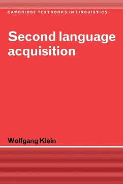 Second Language Acquisition - Klein, Wolfgang