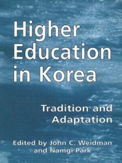 Higher Education in Korea - Park, Namgi; Weidman, John