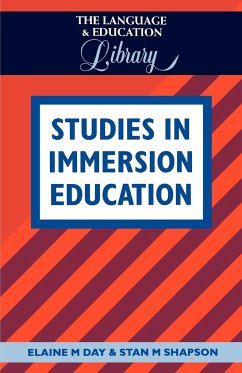 Studies in Immersion Education - Day, Elaine; Shapson, Stan