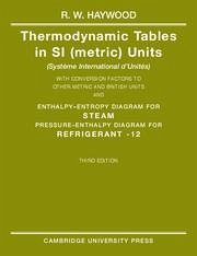 Thermodynamic Tables in SI (Metric) Units - Haywood, R. W. (ed.)
