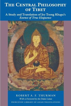 The Central Philosophy of Tibet - Thurman, Robert A. F.
