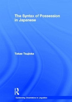 The Syntax of Possession in Japanese - Tsujioka, Takae