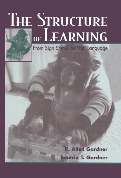 The Structure of Learning - Gardner, R Allen; Gardner, Beatrix