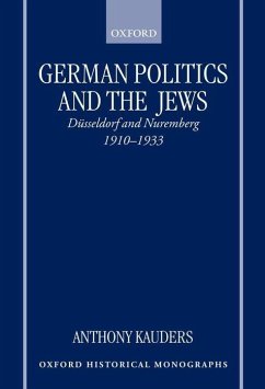 German Politics and the Jews - Kauders, Anthony