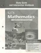Mathematics: Applications and Concepts, Course 3, Study Guide and Intervention Workbook - McGraw Hill
