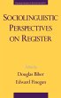 Sociolinguistic Perspectives on Register - Bild 1