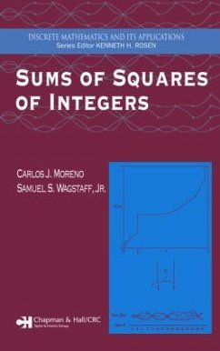 Sums of Squares of Integers - Moreno, Carlos J; Wagstaff Jr, Samuel S