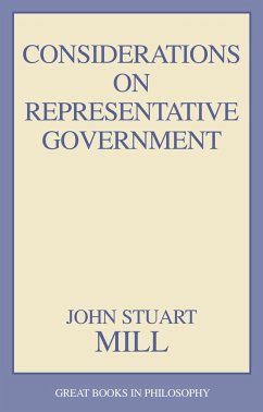 Considerations on Representative Government - Mill, John Stuart