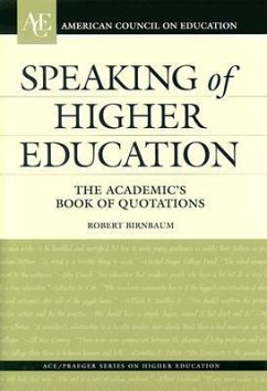 Speaking of Higher Education - Birnbaum, Robert