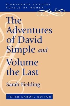 Adventures of David Simple-Pa - Fielding, Sarah