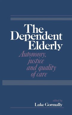 The Dependent Elderly - Gormally, Luke (ed.)