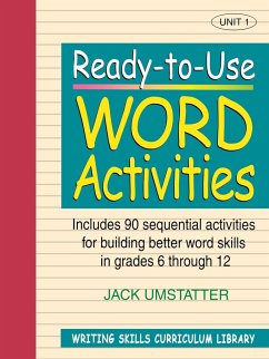 Ready-To-Use Word Activities - Umstatter, Jack