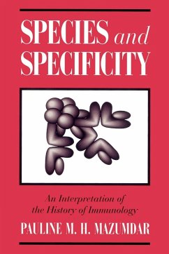 Species and Specificity - Mazumdar, Pauline M. H.