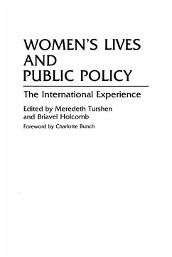 Women's Lives and Public Policy - Holcomb, Briavel; Turshen, Meredeth