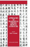 Approaches to Traditional Chinese Medical Literature