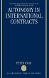 Autonomy in International Contracts - Bild 1