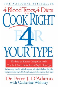 Cook Right 4 Your Type - D'Adamo, Peter J; Whitney, Catherine