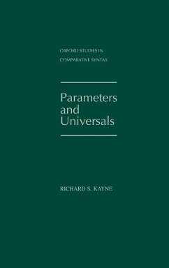 Parameters and Universals - Kayne, Richard S.