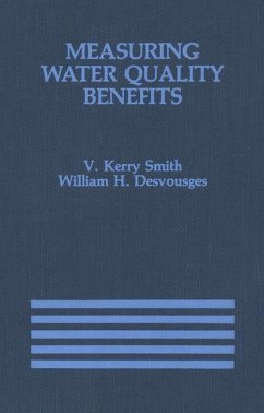 Measuring Water Quality Benefits - Smith, V. Kerry;Desvousges, William H.