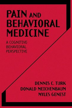 Cover Pain and Behavioral Medicine