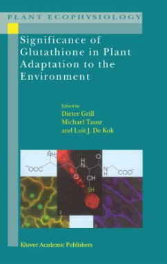 Significance of Glutathione to Plant Adaptation to the Environment - Grill, D. / Tausz, M. / de Kok, L.J. (Hgg.)