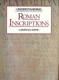Cover Understanding Roman Inscriptions