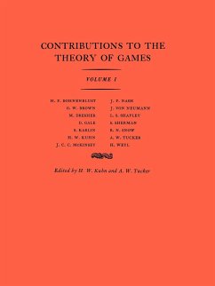 Contributions to the Theory of Games (AM-24), Volume I - Kuhn, Harold William / Tucker, Albert William (eds.)