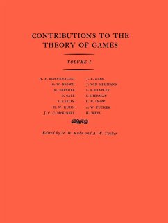 Contributions to the Theory of Games (Am-24), Volume I - Kuhn, Harold William / Tucker, Albert William (eds.)