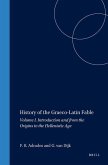 History of the Graeco-Latin Fable
