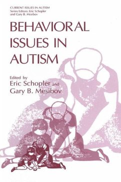 Behavioral Issues in Autism - Schopler, Eric / Mesibov, Gary B. (Hgg.)