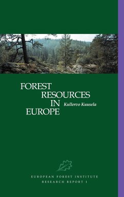 Forest Resources in Europe 1950 1990 - Kuuseia, K.; Kuusela, Kullervo; Kuusela