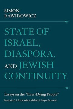 Cover State of Israel, Diaspora, and Jewish Continuity