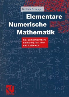 Elementare Numerische Mathematik - Schuppar, Berthold