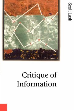 Critique of Information - Lash, Scott M