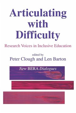 Articulating with Difficulty - Clough, Peter / Barton, Len (eds.)
