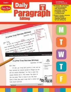 Daily Paragraph Editing, Grade 6 Teacher Edition - Evan-Moor Educational Publishers