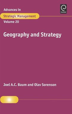 Geography and Strategy - Baum, Joel A C / Sorenson, Olav (eds.)