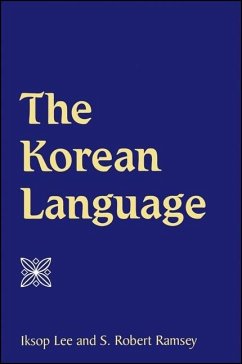 The Korean Language - Lee, Iksop; Ramsey, S. Robert
