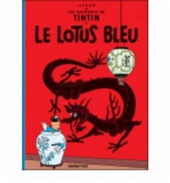Cover Les Aventures de Tintin. Le Lotus bleu