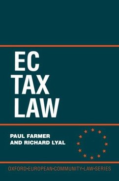 EC Tax Law - Farmer, Paul; Lyal, Richard