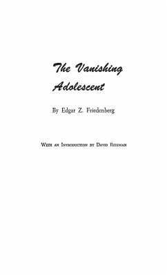 The Vanishing Adolescent - Friedenberg, Edgar Zodiag